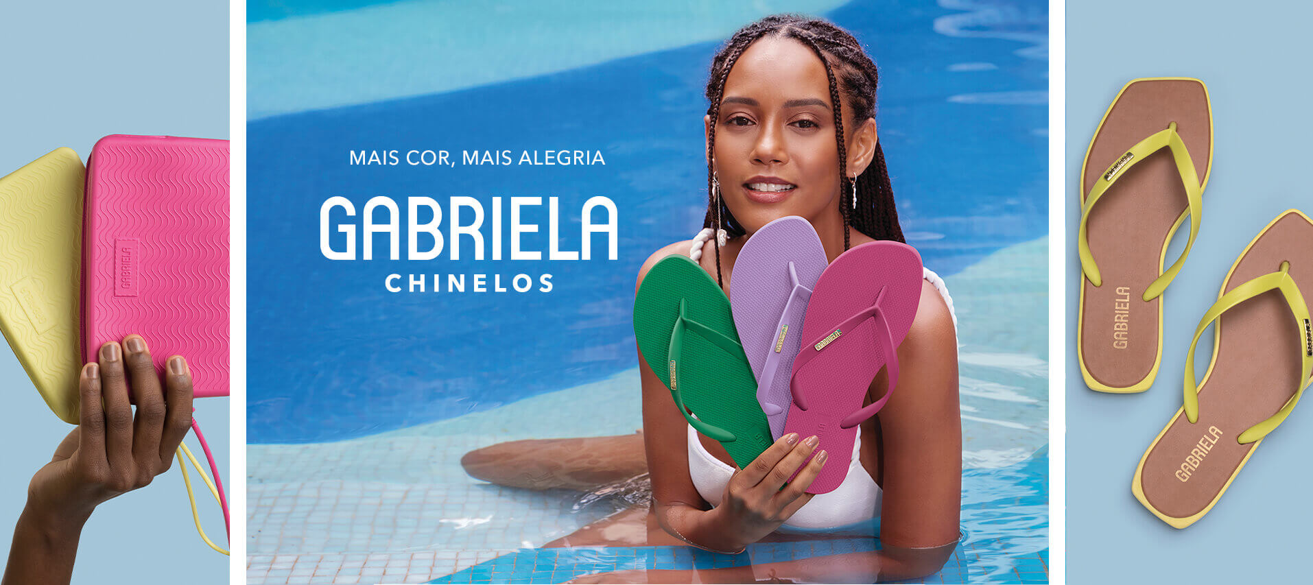 Chinelos Gabriela