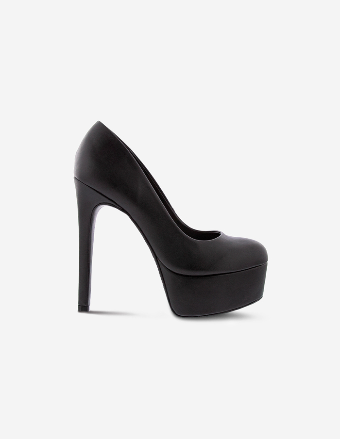 Scarpin Gabriela Meia Pata Preto