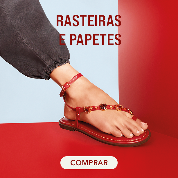 Rasteiras e Papetes